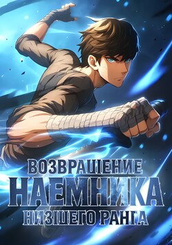 Возвращение Наёмника низшего ранга обложка манги