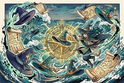 Звезды One Piece в мировом топе и новые лица Ателье колдовских колпаков