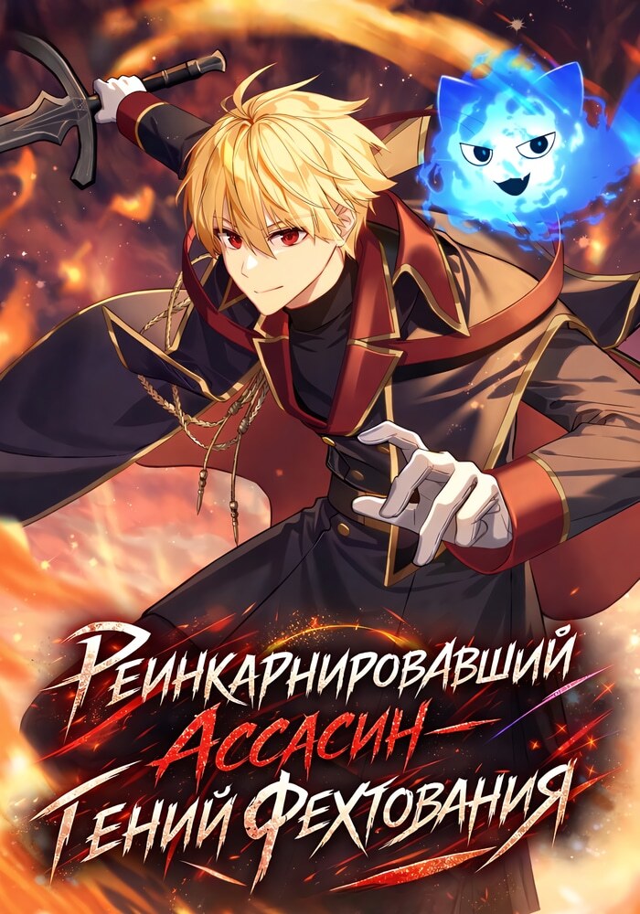 Реинкарнировавший ассасин — гений фехтования - Обложка